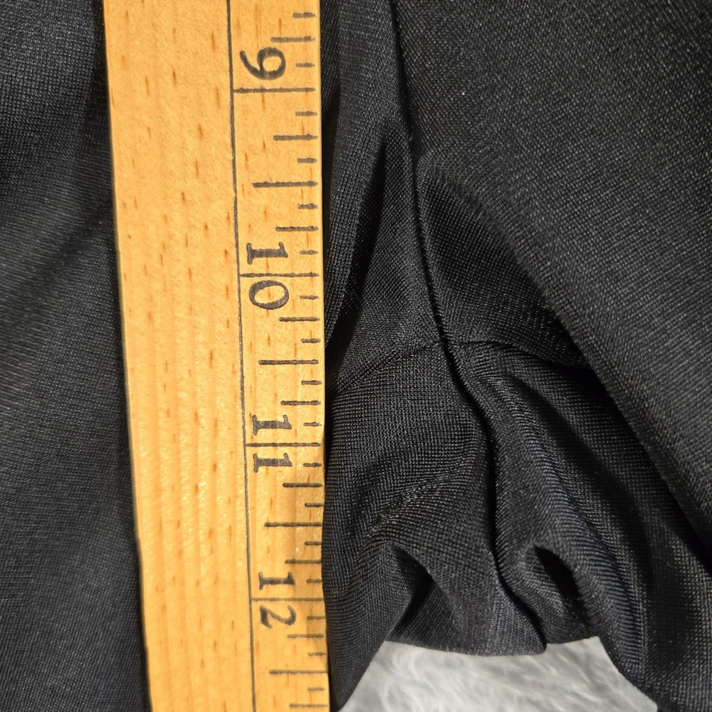 Adidas Mens Black White 3 Stripe Athletic Track Pants Joggers Size Medium - Picture 4 of 9